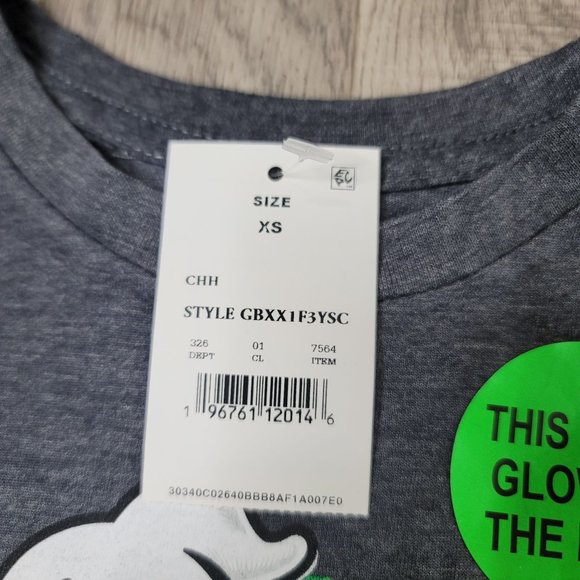 Mad Engine NWT Ghost busters glow in the dark tee shirt kids size XS halloween - Picture 7 of 9